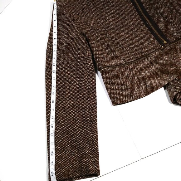 Iman Platinum Transformer Coat, Brown- Size M - Picture 7 of 16